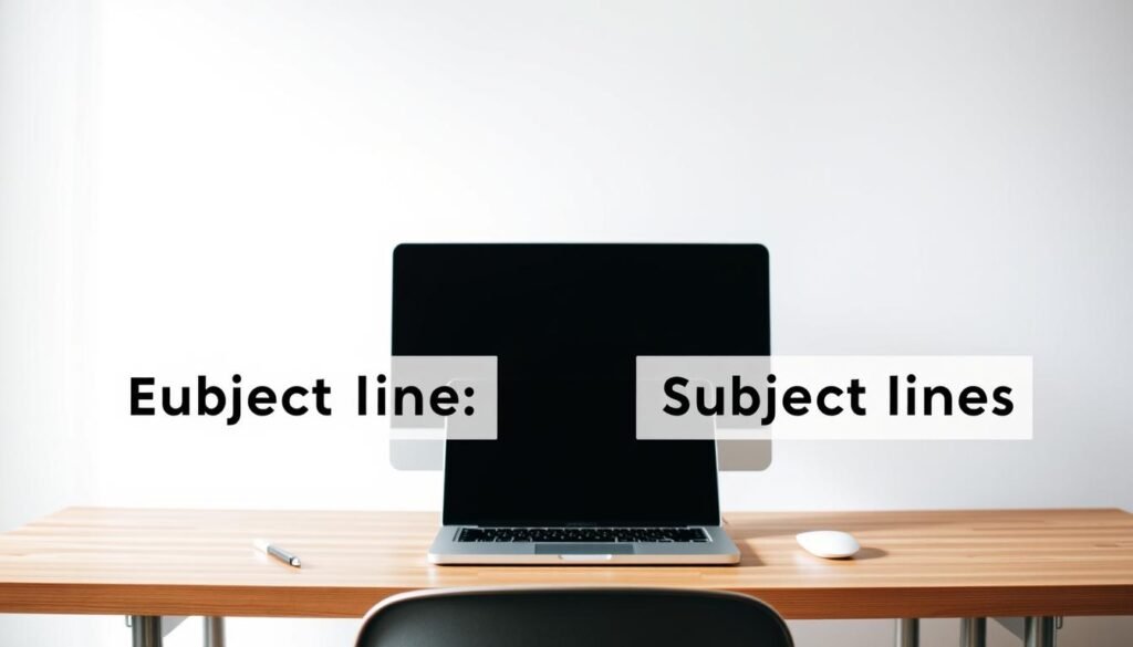 A/B testing subject lines